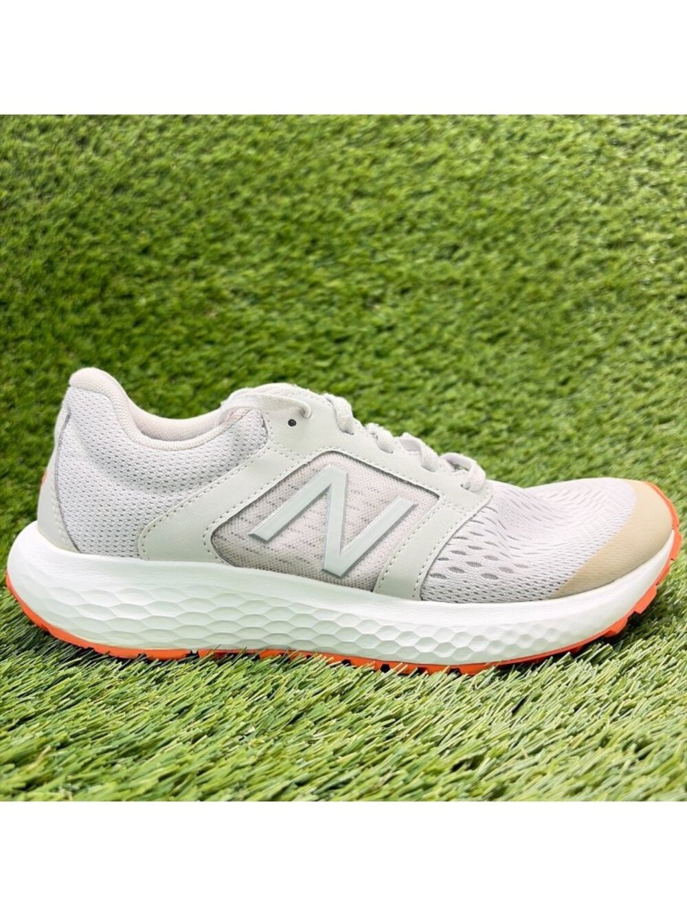 New Balance 520 v5 Womens Size 9.5 Gray White Athletic Running Shoes Sneakers